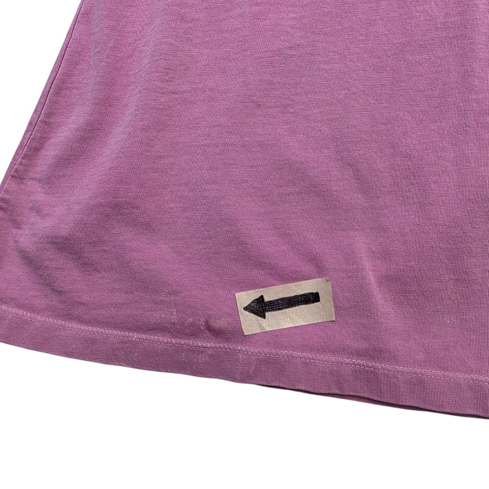 Peace Love World Womens XXS I Love Today Purple V Neck Short Sleeve‎ Tee - Picture 6 of 7